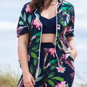 Wide Leg Pajama Pant and Top